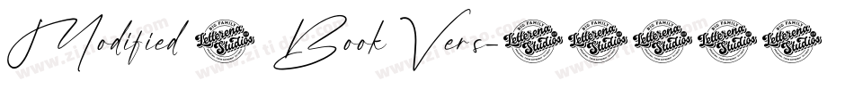 Modified 2 Book Vers字体转换